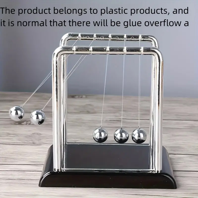 Newton Cradle Large - Newton's Cradle Balance Steel Ball Teaching