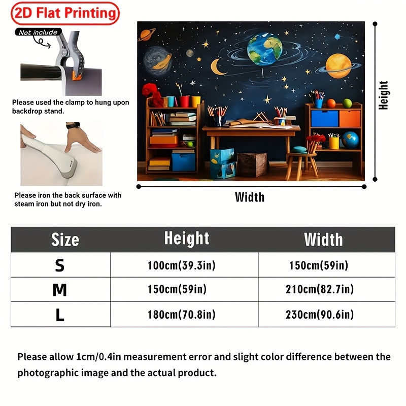 Astronomy Classroom Mural Canv - Science Nursery recension och pris