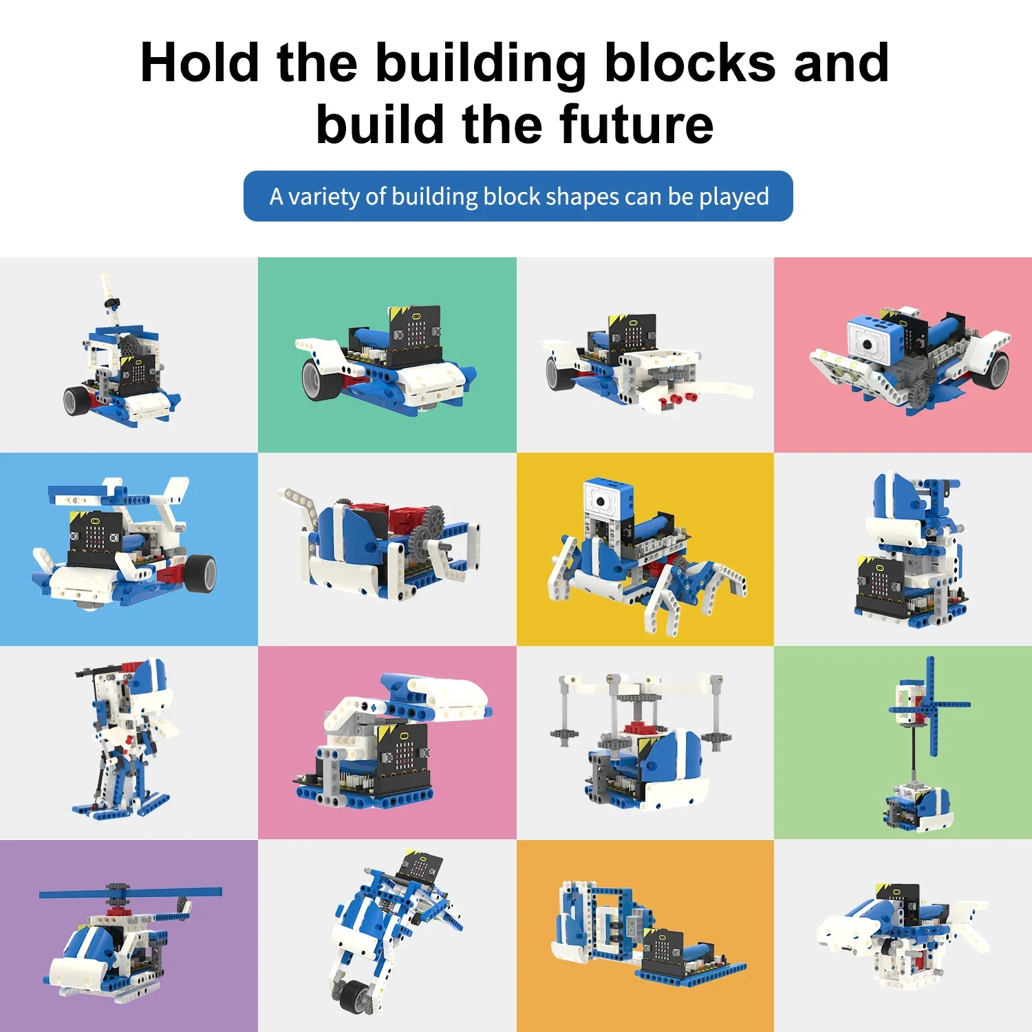 BBC Microbit V2 Building Block - Science Robot recension och pris
