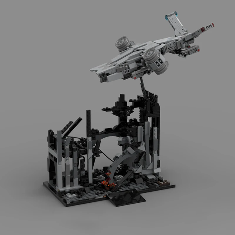 814pcs MOC Science Fiction Mov - Science Hunter recension och pris