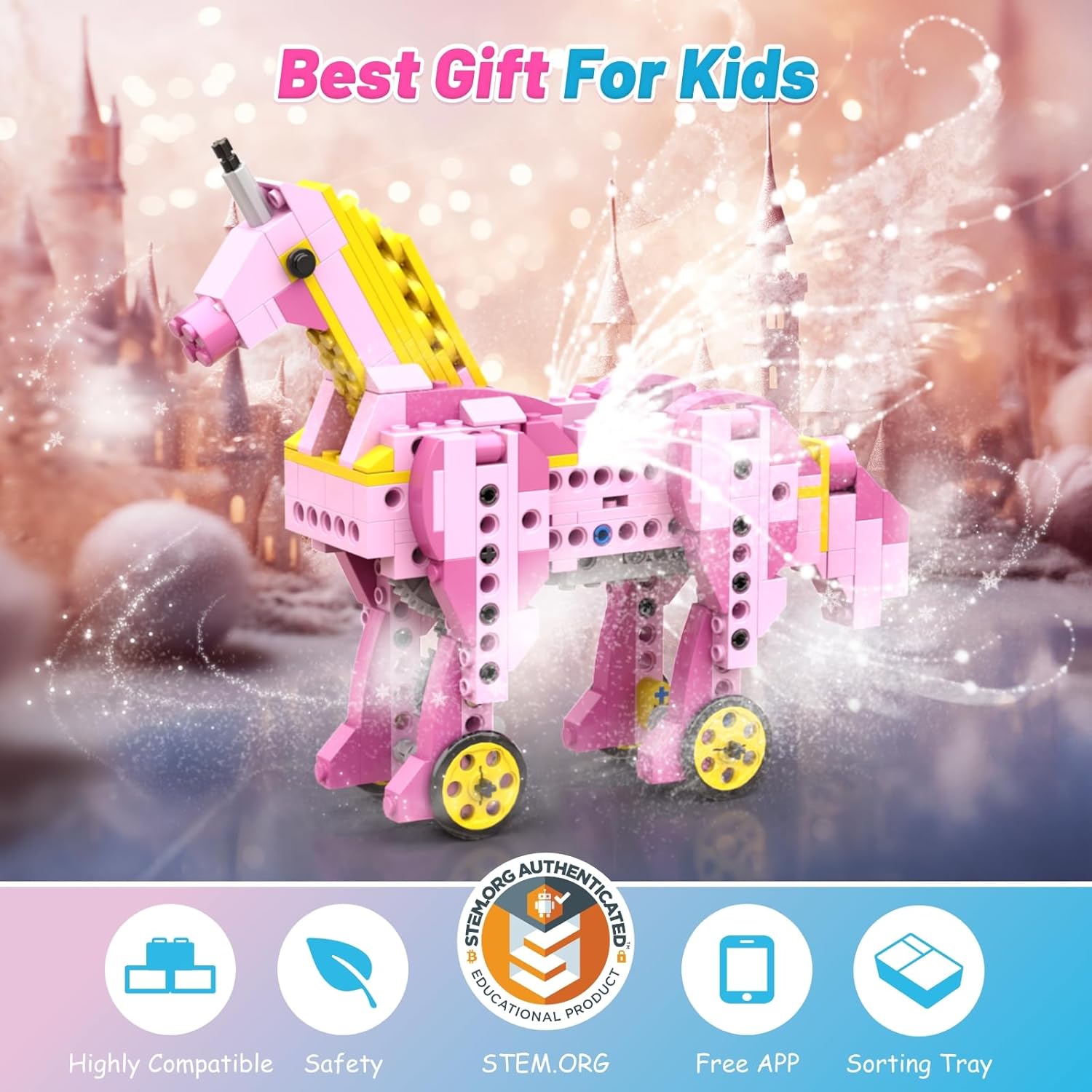 Apitor STEM Toys for Girls Gif - Science Robot recension och pris