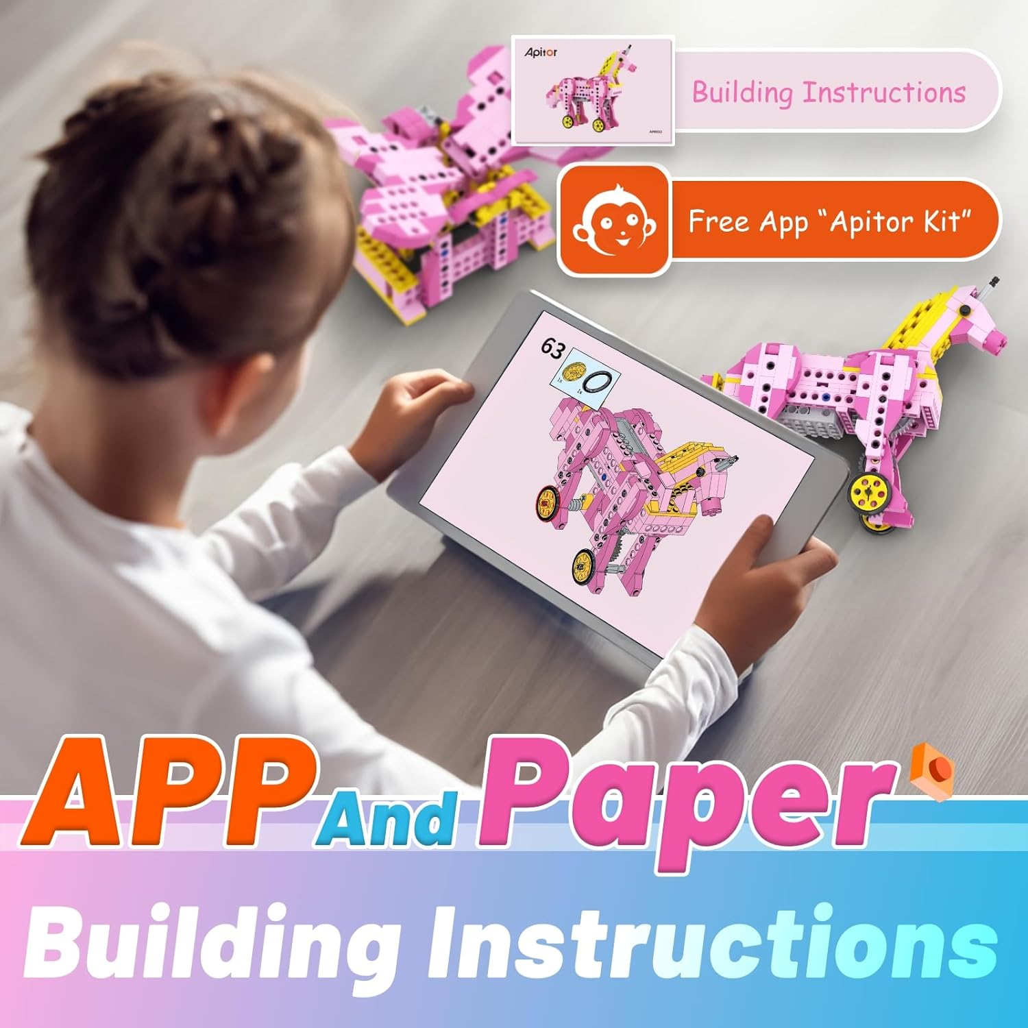 Apitor STEM Toys for Girls Gif - Science Robot recension och pris