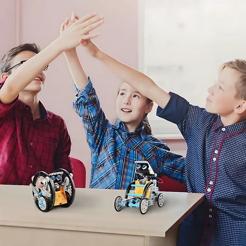 Solar Robot Building Blocks 12 - Science Robot recension och pris