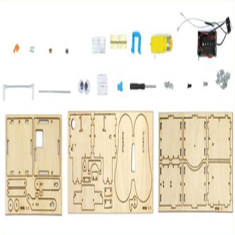 Wooden Assemble DIY Robot Eati - Science Robot recension och pris