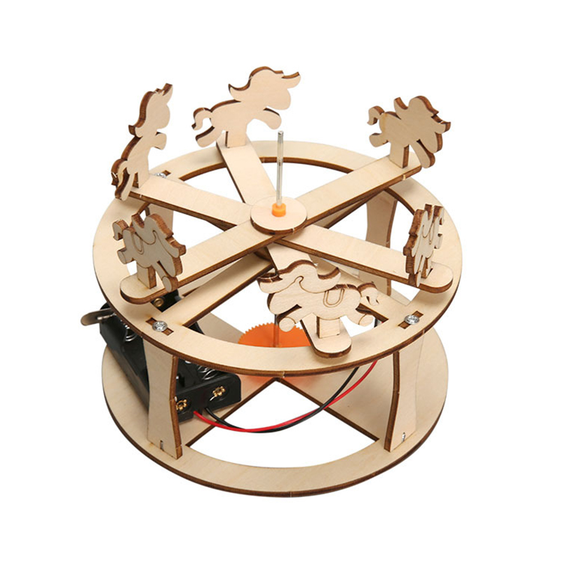 HUAHUABuild Your Own Carousel  - Science Toys Diy recension och pris