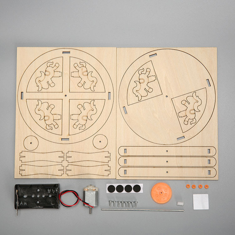 HUAHUABuild Your Own Carousel  - Science Toys Diy recension och pris