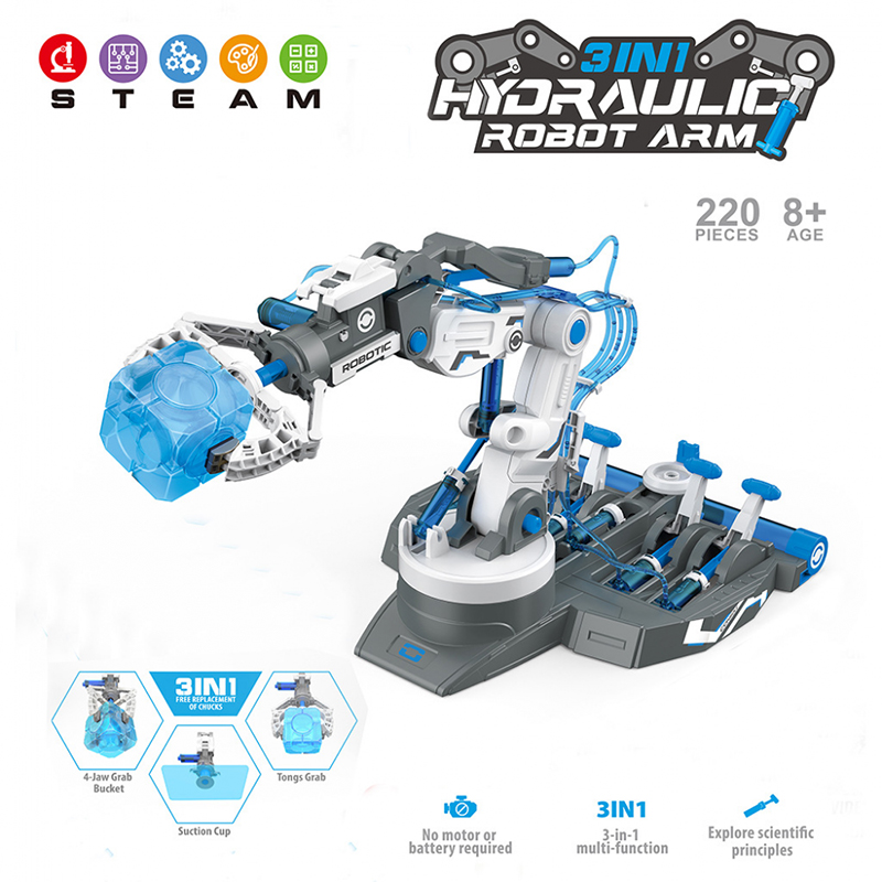 DIY Assembled Hydraulic Mechan - Science Toys Diy recension och pris