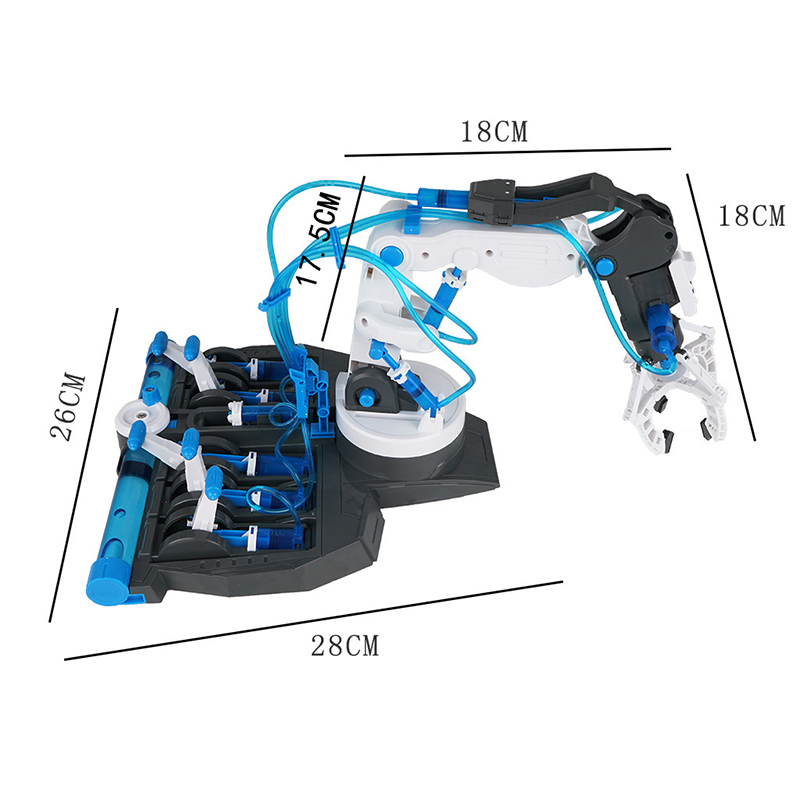 DIY Assembled Hydraulic Mechan - Science Toys Diy recension och pris
