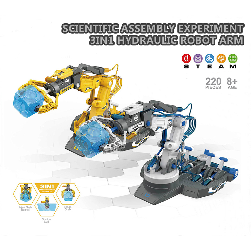 DIY Assembled Hydraulic Mechan - Science Toys Diy recension och pris