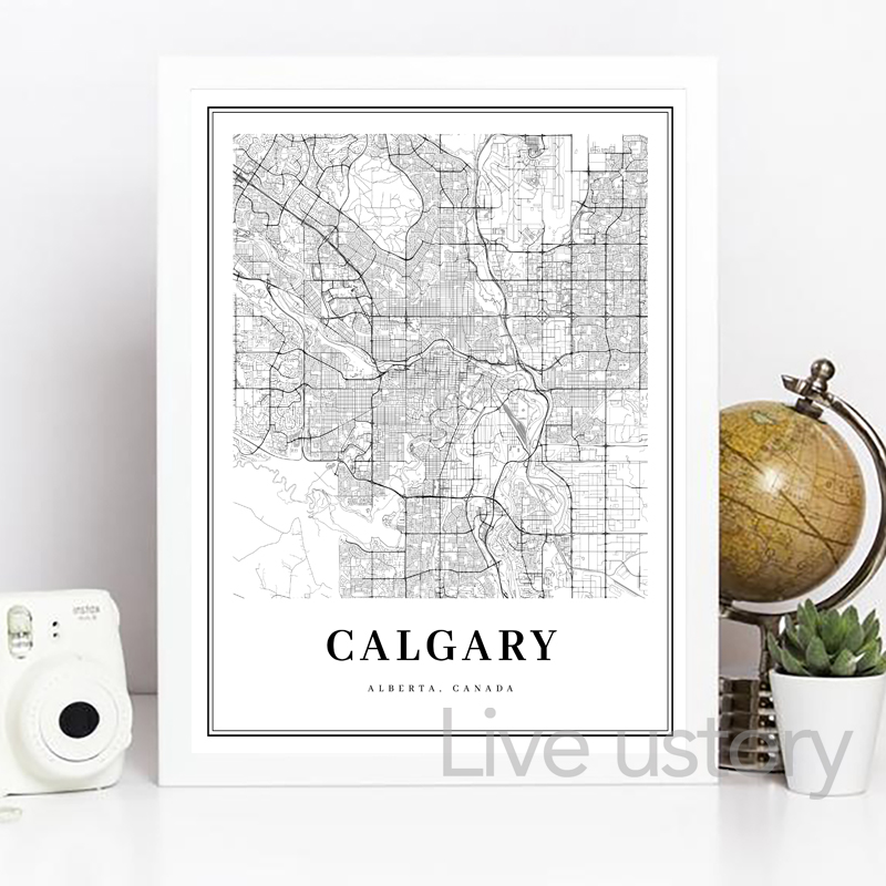 Black White Montreal Map Print - Star Map Poster recension och pris