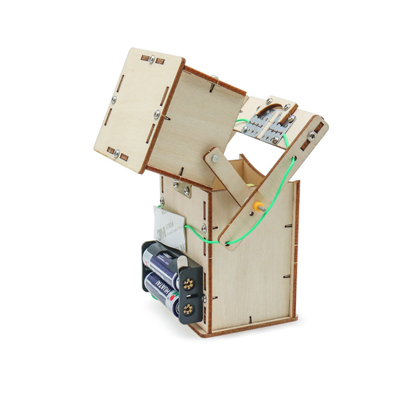 Wooden Electric Powered Eat Co - Science Robot recension och pris