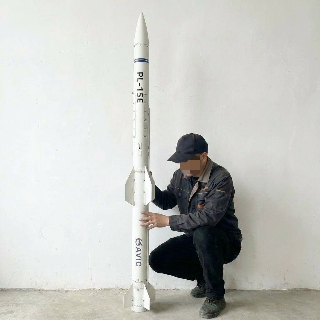 3D Printed Chinese PL-15E Air- - Science Exhibition Models recension och pris