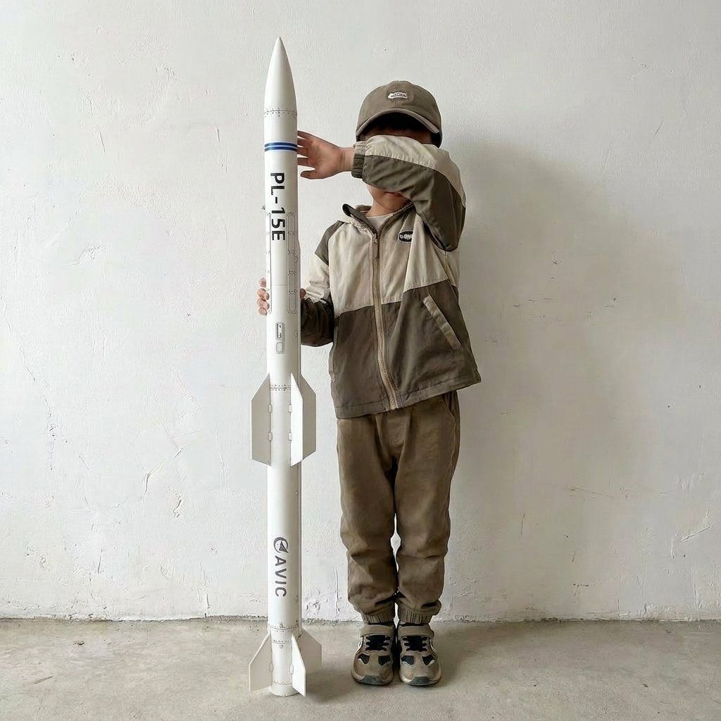 3D Printed Chinese PL-15E Air- - Science Exhibition Models recension och pris